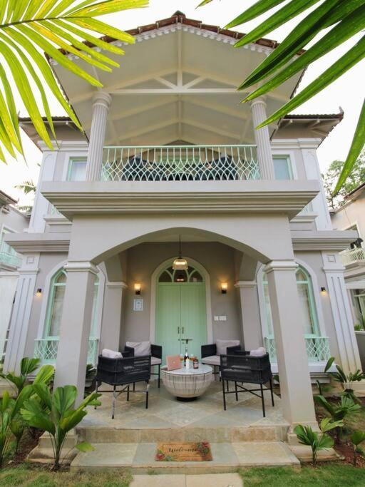 Barcelona Villas At Love Story Siolim- 3Bhk Private Pool Villas Buitenkant foto