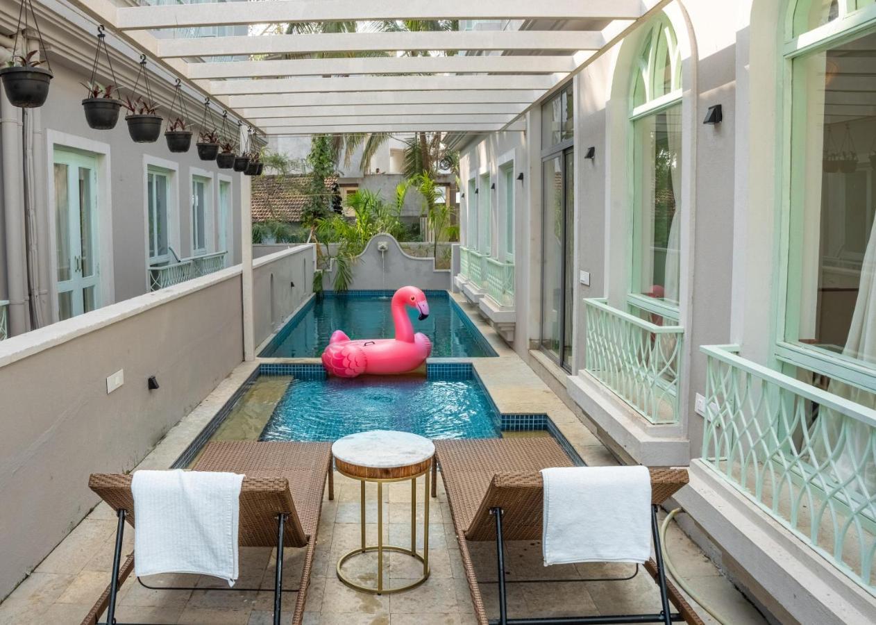 Barcelona Villas At Love Story Siolim- 3Bhk Private Pool Villas Buitenkant foto