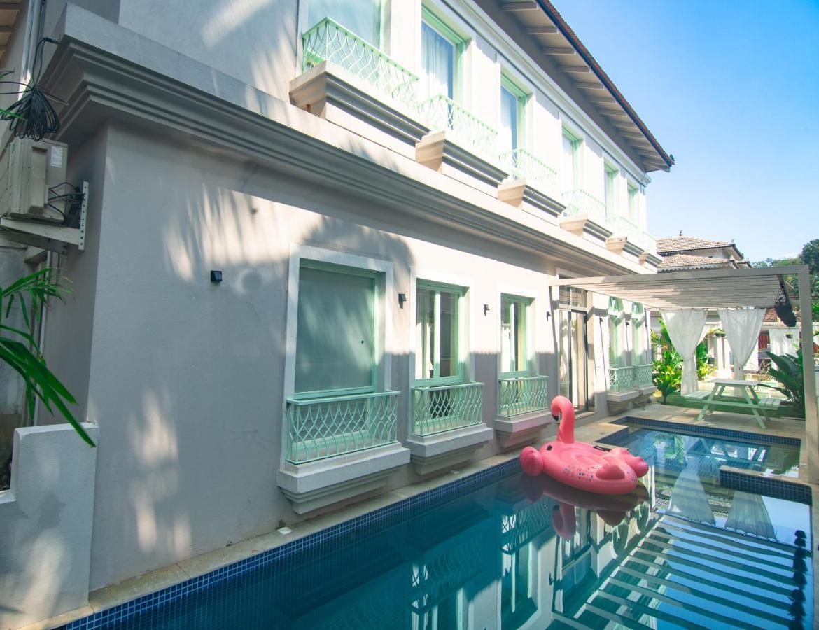 Barcelona Villas At Love Story Siolim- 3Bhk Private Pool Villas Buitenkant foto