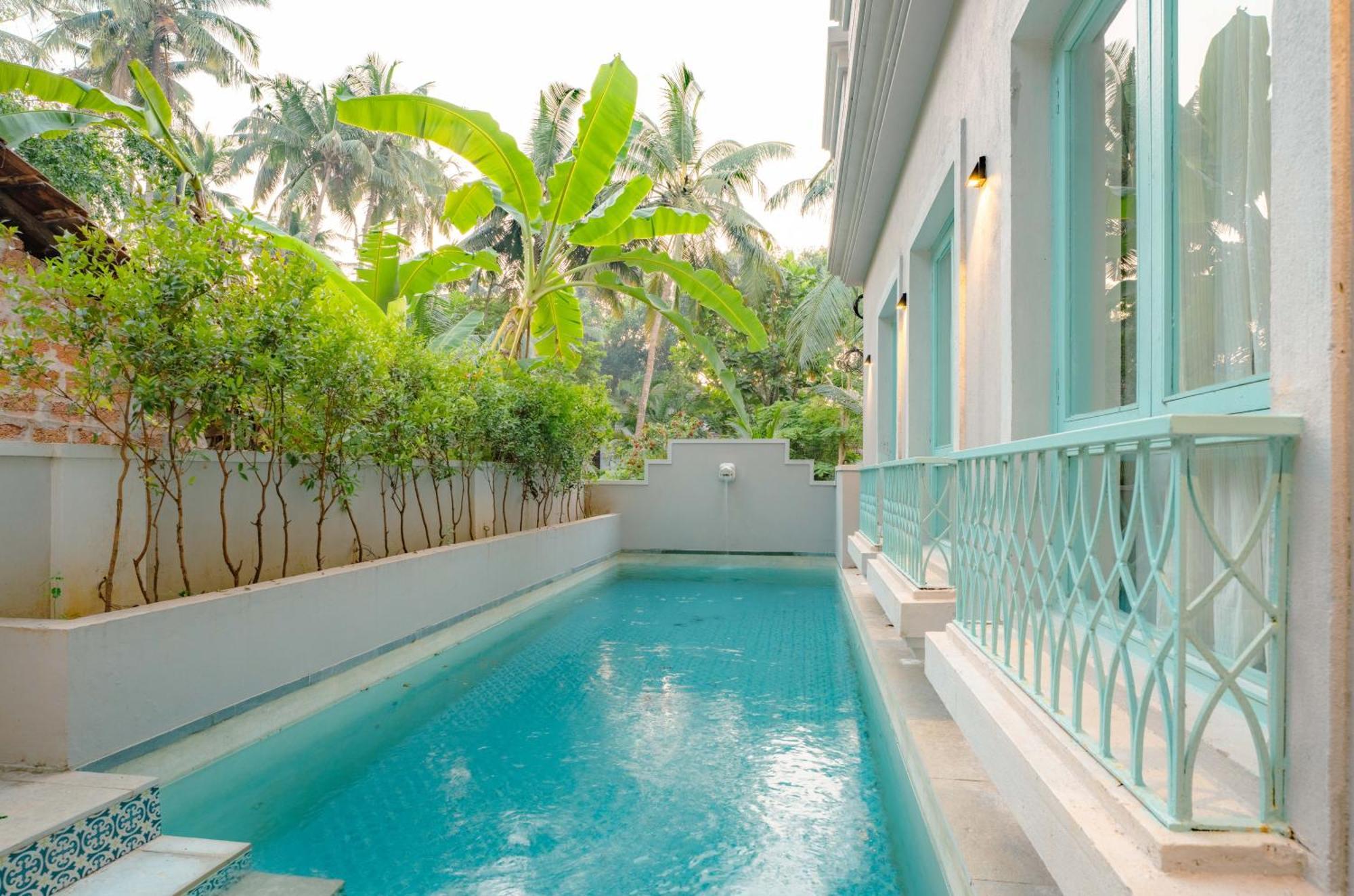 Barcelona Villas At Love Story Siolim- 3Bhk Private Pool Villas Buitenkant foto