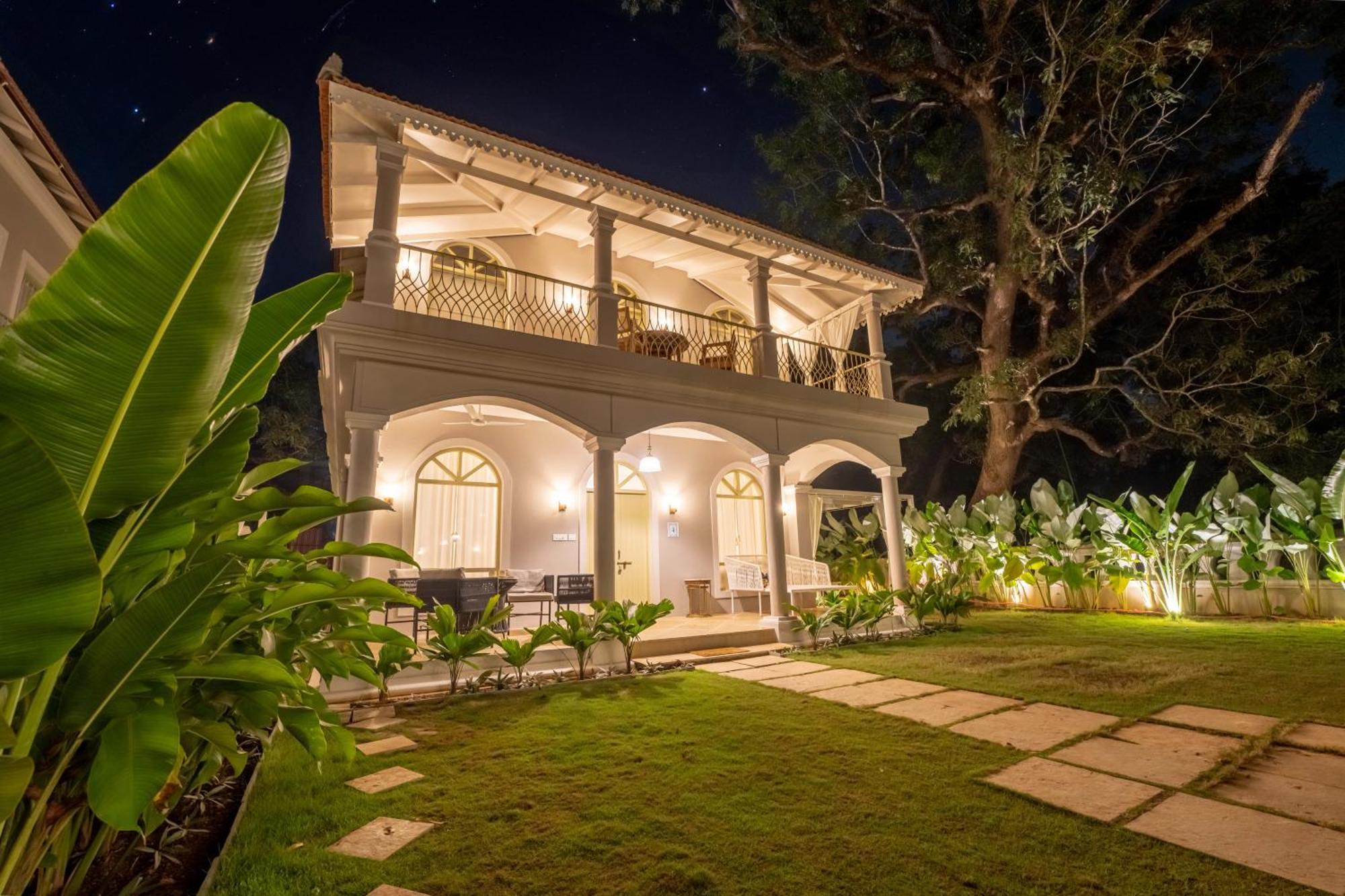 Barcelona Villas At Love Story Siolim- 3Bhk Private Pool Villas Buitenkant foto